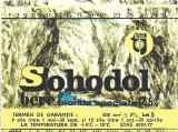 NI399 Etichetă bere blondă specială Sohodol
