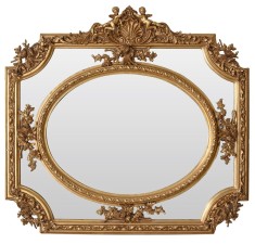 Oglinda monumentala Rococo aurie CAT242