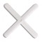 Distantiere ( Cruciulite ) pt. placi - gresie si faianta - Rost 2 mm - 300 buc - RUBI-2901