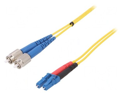 Patch Cord Fibră Optică FC/UPC la LC/UPC 5m foto