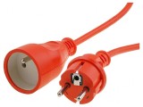 Prelungitor Alimentare 15m Portocaliu PVC 3x1,5mm2
