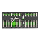 Set De 42 Imbusuri Hexagonale. 12 Varfuri ?I Torx-Uri 462636 54158