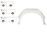 Segment reparatie aripa spate exterior Mercedes Sprinter, 1995-2007 , LT II 05.96-12.2005 , Partea Stanga, Dreapta, Spate, material : metal,, Rapid