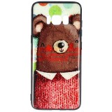 Husa Samsung Galaxy S8 Bear UV Copy Glass, Protectie Premium