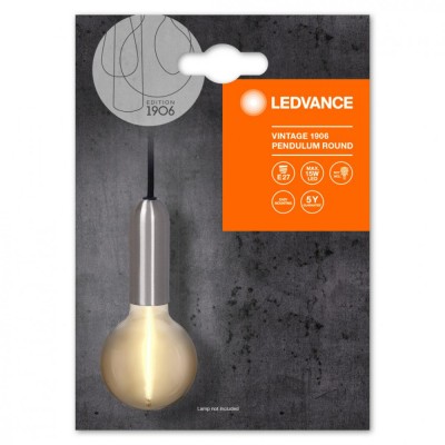 1906 PENDULUM ROUND E27 CH LEDV foto