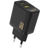 Incarcator Retea Dudao A27 Max, 35W, 1 x USB-A - 1 x USB-C, Negru
