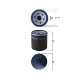 Filtru ulei Chevrolet Aveo Kalos, Spark (M300) Motor 0.8, 1.0, 1.0 LPG, 1.0 SX, 1.2, 1.2 LPG, diam. 65.5 mm, 66.2 mm, OE 25181616
