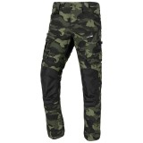PANTALON INTERVENTIE INTARIT / CAMUFLAJ-VERDE - 2XL