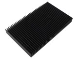 Radiator cu Aripioare Universale Negru 150mm