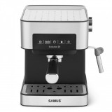 Espressor manual Samus EVOLUTION 20, 850 W, 20 bar, 1.6 L, Panou touch control, Duză capuccino, Filtru detaşabil din inox, Inox