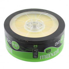 DVD R 4,7GB, 16X, 25 bucati, Maxell - 401494 foto