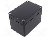 Carcasa poliester, 75mmx110mmx75mm, IP66, RAYCHEM RPG - GRJ-08 BK