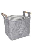 Cumpara ieftin Cos de pasla ALS-03716 Gri 15x14x15 cm