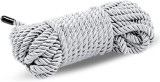 Sfoara bondage Soft Shibari 5m Argintiu