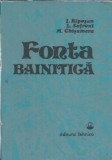 Fonta bainitica - Iulian Riposan