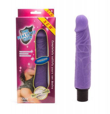 The Realistic Cock - Vibrator mov, 21 cm foto