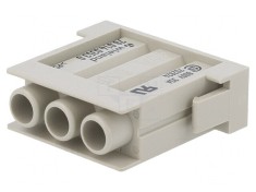 Conector HDC Tata 3-PIN 40A 600V Gri foto