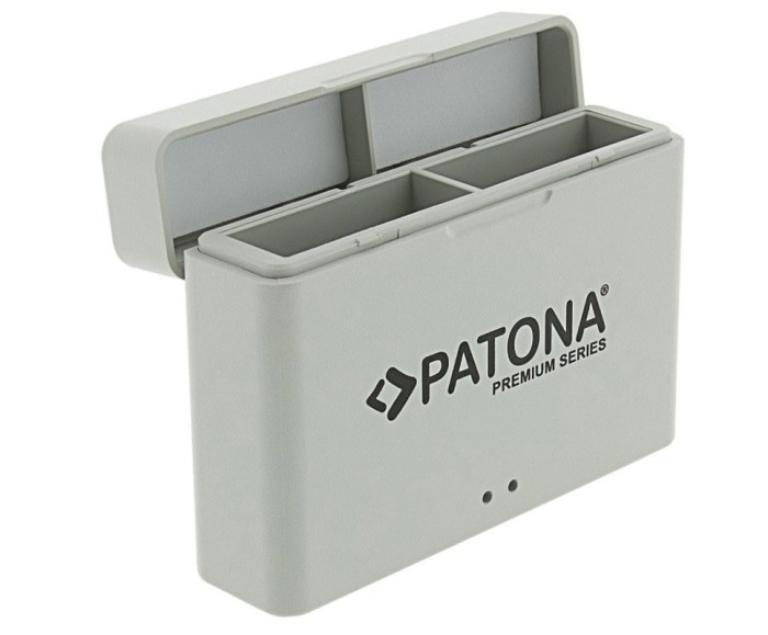 ​Incarcator Dublu Baterii DJI Osmo Action 3 4 5 PATONA 4241 Premium Dual Charger