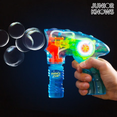 Pistol pentru Baloane de Sapun cu Lumina Junior Knows foto