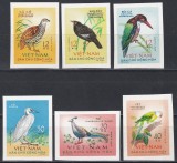 Vietnamul de Nord 1963 - Păsări, Serie NDT, MNH, Nestampilat