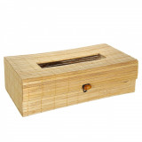 Suport Servetele Bambus, Natural, 26x14x9cm