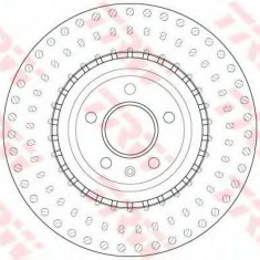 Disc frana AUDI A6 (4G2, C7, 4GC) (2010 - 2016) TRW DF6149S