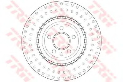 Disc frana AUDI A6 Avant (4G5, C7, 4GD) (2011 - 2016) TRW DF6149S foto