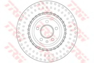 Disc frana AUDI Q5 (8R) (2008 - 2016) TRW DF6149S foto