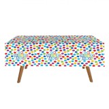 Față de Masă Petrecere, Model Multicolor, Dimensiuni 180x120cm, &Ccedil;&times;La Mulți Ani&Ccedil;Ł, 1 Bucată, Oem
