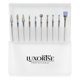Cumpara ieftin Set Capete Freza Unghii LUXORISE pentru Pila Electrica Profesionala, 10 buc