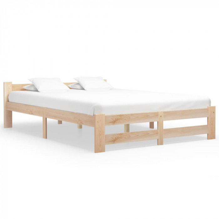 Cadru de pat, 180 x 200 cm, lemn masiv de pin GartenMobel Dekor
