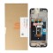 LCD+Touchscreen cu Rama Realme C21 BLACK Service Pack