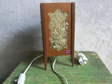 Lampa / Veioza vintage scandinava de la mijlocul secolului trecut ( Mid-Century ) design Peter Leek anii 60-70 !