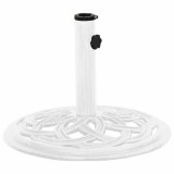 Cumpara ieftin Suport de umbrela, alb, 44x44x31, fonta