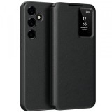 Husa pentru Samsung Galaxy A37 5G, Techsuit, SmartView, Neagra