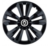 Cumpara ieftin Set 4 Capace Roti, potrivite jantelor de R15, pentru Renault, model terra negru, Autohelix MSA