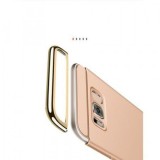 Pachet husa Samsung Galaxy S8+ Luxury Gold Plated folie de sticla gratis, MyStyle