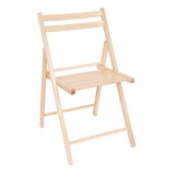 Scaun bucatarie / living pliant Igor, lemn, natur