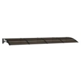 Cumpara ieftin Copertina de usa neagra 350x100 cm, policarbonat