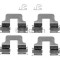 Set accesorii, placute frana OPEL ASTRA G Cupe (F07) (2000 - 2005) BOSCH 1 987 474 316
