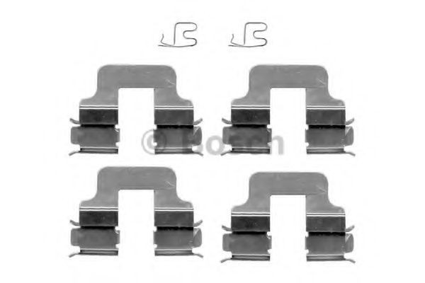 Set accesorii, placute frana OPEL ASTRA G Cupe (F07) (2000 - 2005) BOSCH 1 987 474 316