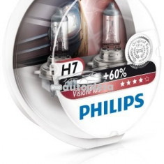 Set 2 becuri Philips H7 Vision Plus 12V 55W 12972VPS2