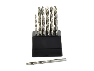Set burghie pentru metal HSS 1-10mm, 19 piese, GEKO G38214 foto