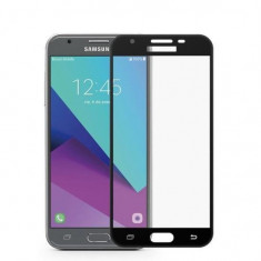 Folie ApcGsm 3D Curbata Tempered Glass Pentru Samsung Galaxy J7 J730 2017 Negru foto