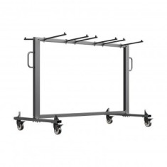 Carucior pentru mese si scaune pliante, Otel, 1830x860x1820 mm, Capacitate 42 scaune sau 12 mese, max 240 kg