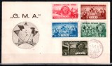 Romania 1950, LP 273, G.M.A. si F.G.M.A., FDC. Plic PRIMA ZI. RAR!
