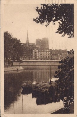 Carte postala frantuzeasca circulata in 15 ianuarie 1935 foto
