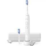 Periuta de dinti Series 7100 HX7420/02, Alerta de presiune vizibila, 4 moduri, 3 intensitati, Toc de transport cu func&Aring;&pound;ie de incarcare, Alb
