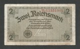 GERMANIA NAZISTA 2 MARCI REICHSMARK 1940 [14] P- 137b , 8 cifre , Litera T