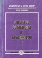 Dreptul comercial al afacerilor, Volumul I